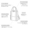 Ash Concept Tote Rucksack, Standard, Perfekt für Pendeln, Schule, Business und Reisen, 2-Wege-Design (Schwarz, Standard)