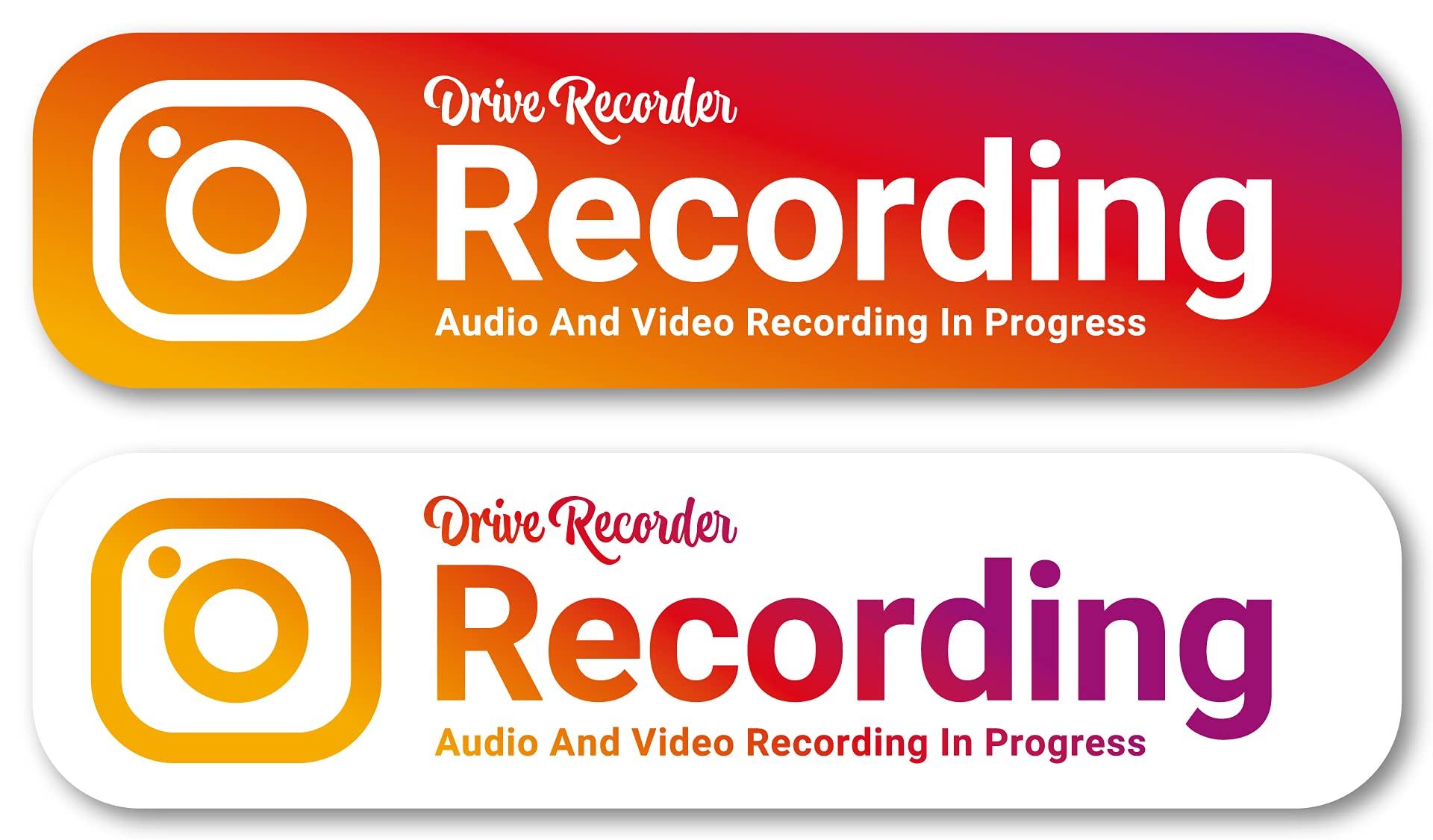 

Isaac Trading STC-092 Dash Camera, Recording, Waterproof, Weatherproof, English, Gradient Design, Stickers, 5.0 x