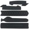 MTB Road Bike Chain Protector Chainstay Silicone Bicycle Frame Care Guards Self-Adhesive Cover Protection for Anti-Scratch