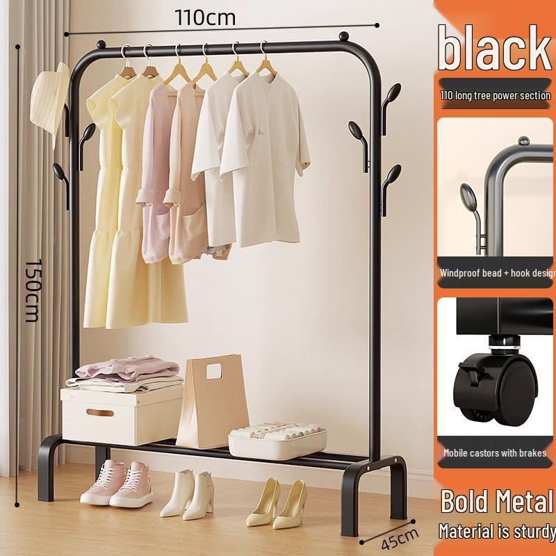 Premium Folding Indoor Clothes Drying Rack for Balcony & Bedroom