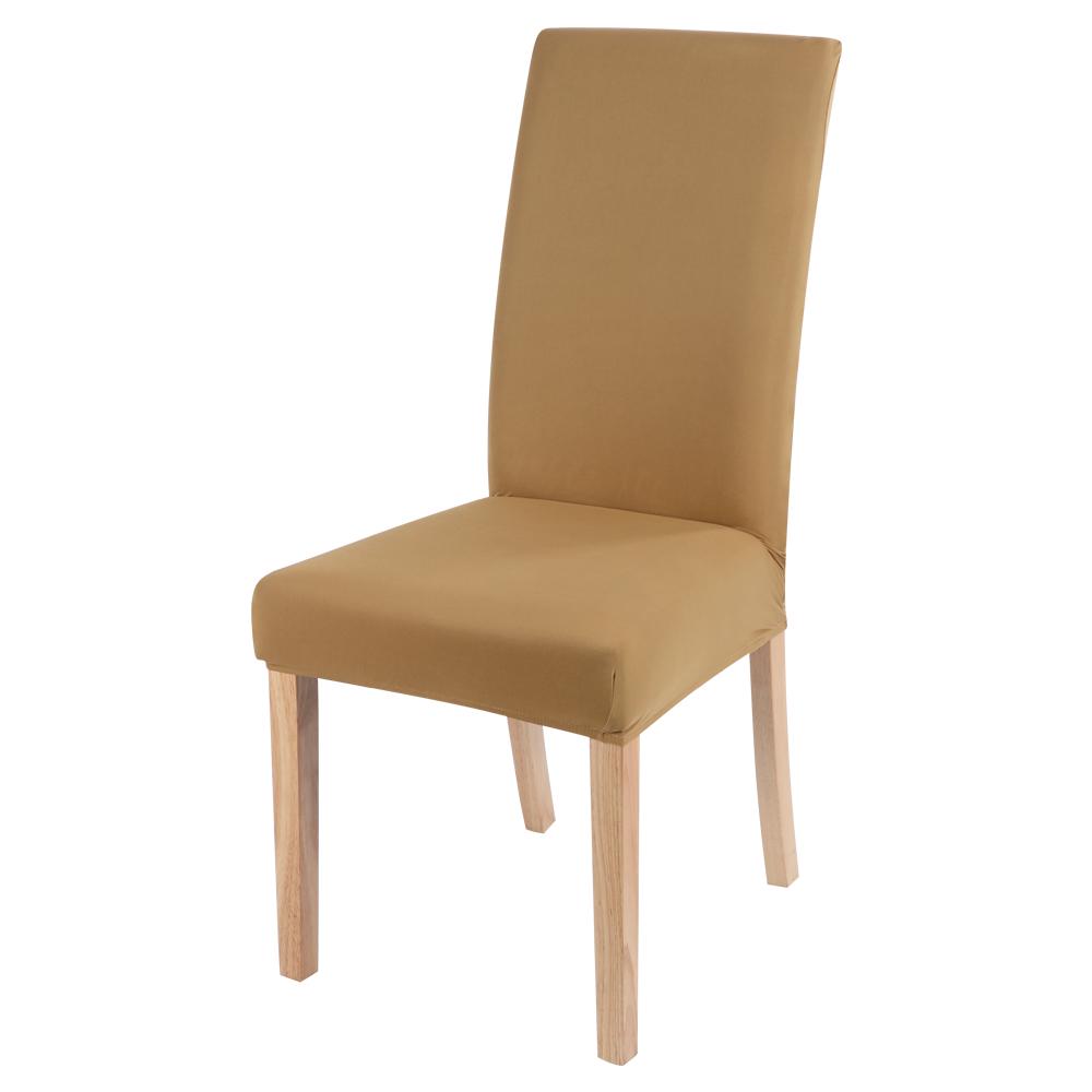 Elastic Cover For Chair Universal Size Pure Color Cheap Chair Covers Stretch Seat Slipcovers for Living Room Home  Dining Decor