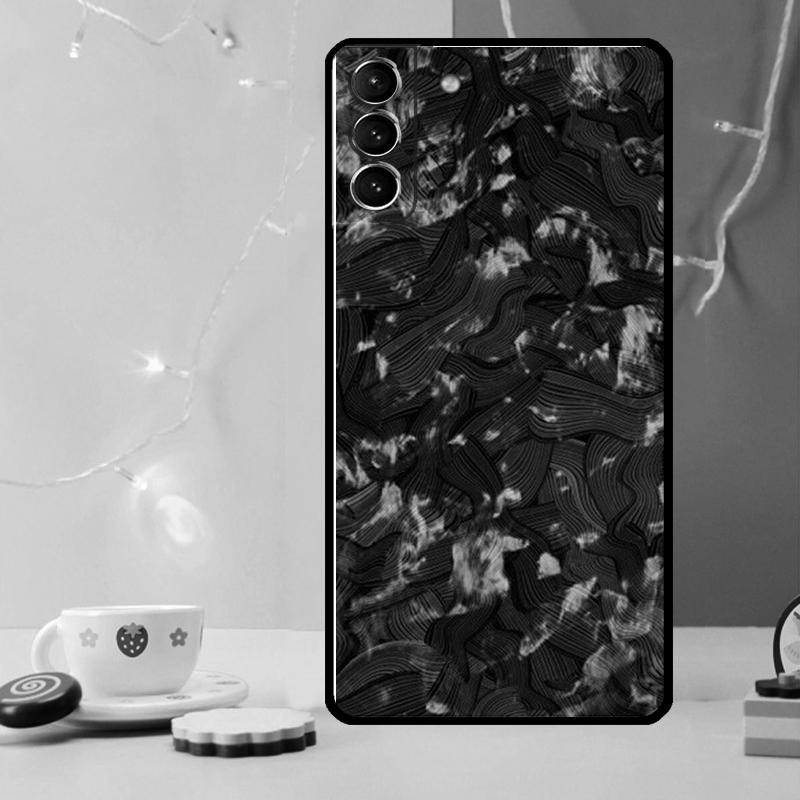 Forged Carbon Phone Case For Samsung Galaxy S25 Ultra S20 S21 S22 S23 Plus S9 S10 S25 FE S24 Ultra Cover