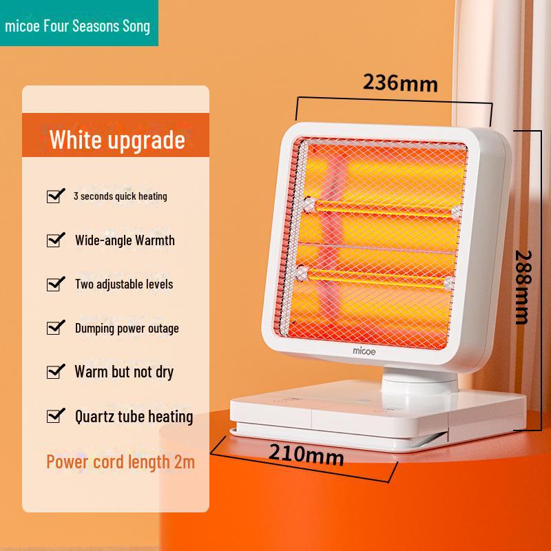 "Compact Energy-Efficient Fast-Heating Office & Home Heater"