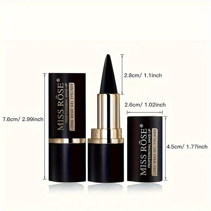 1-color Matte Eyeliner Long-lasting Gel Eyeliner Rich Color Single Color Easy-to-apply Thick Eyeliner