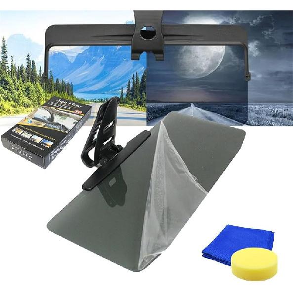 

Универсальный автомобильный солнцезащитный козырек с поляризованной защитой от бликов, Удлинитель солнцезащитного козырька для автомобиля, Крепление для удлинителя козырька, Блокиратор солнечных бликов для вождения, 1pcs