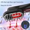 CHIGO 3-in-1 Head, Face & Body Massager with Red & Blue Light CN plug (adapter included)