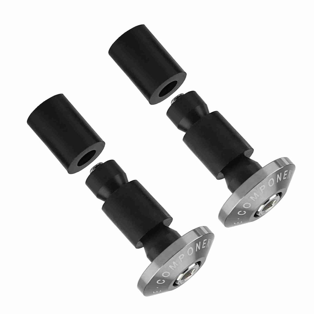22mm 7 8inch Motorcycle Handlebar End Slider Plug Caps for Racing ATV Offroad