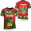 Dominica Coat Of Arms 3D Printing T Shirt The Commonwealth Of Dominica Flag Map Graphic Tee Shirts
