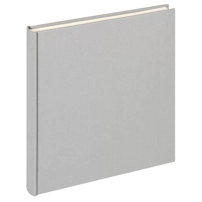 Album photo - Cloth - 26x25 cm - 40 pages - Couverture en lin gris