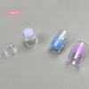 1Pc Erasable Mini Single Head Silicone Nail Stamping Tool with Scraper French Tip Jelly Transfer Stencil for Nail Art