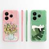 For Poco X7 Pro Case Cute Panda Soft High Quality Liquid Silicone Back Cover For Poco X 7 X7Pro Full Protection Phone Shell