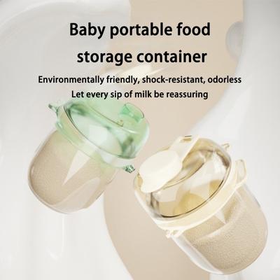 Lightweight Baby Milk Powder Box 80ML Capacity Organiser For Traveling Families Enjoy Convenience And Safety