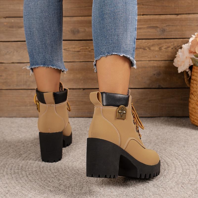 New Style Insulated Warm Boots with Thick Soles, Women's Shoes