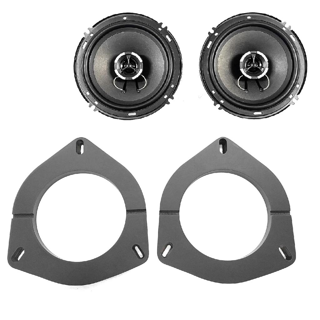CGP 6-inch 16cm 2-Way Coaxial Speaker with Baffle Set for Toyota Vehicles (CGP-ZD601-16TD)