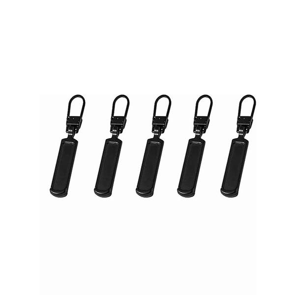5 Pcs Zipper Slider Puller Universal Replacement Zipper Puller Instant Zipper Repair Kit for Broken Buckle DIY Craft Sewing Accessoriy