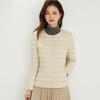 Winter New Two-wear Single-breasted Light Short Down Jacket Women's Slim Liner Jacket Round Neck V-neck