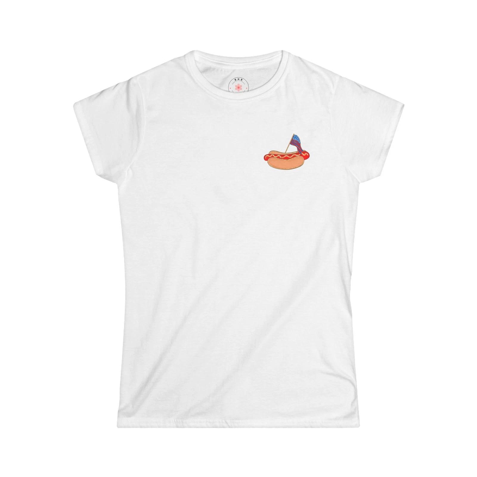 

Patriotic Women s Tee: You Look Like the 4th of July M