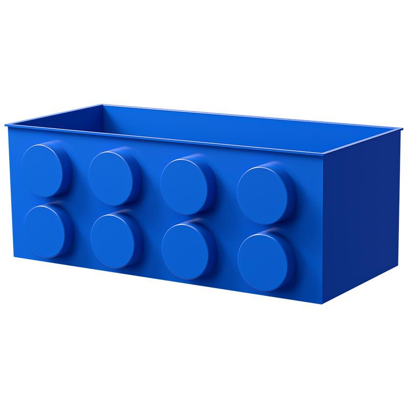 Stavebnice Lednice Úložný regál Magnetický nástěnný box na různé předměty Úložný regál na bok lednice