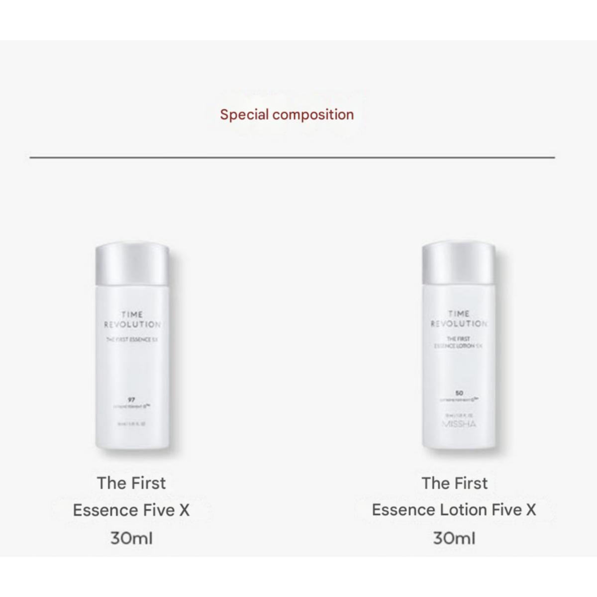 

MISSHA Time Revolution The First Essence 5X 150мл + Лосьон 130мл, 1 набор