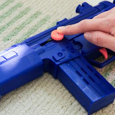 Realistic Sounds and Vibrations, Vibrating Gun Toys