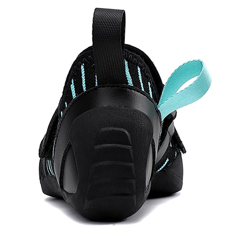 Outdoor children's climbing shoes indoor rock hugging shoes magic tape sports shoes comfortable rubber sole training shoes