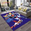 3D Cartoon UFO Robot Grendizer Anime Carpet Rug for Home Living Room Bedroom Sofa Doormat Decor,kids Area Rug Non-slip Floor Mat