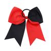 1Pieces 7.48Inch Cheerleaders Girls Elastics Grosgrain Ribbon Bow Rubber Bands Hair Rope Ponytail Holder Kids Hair Accessories