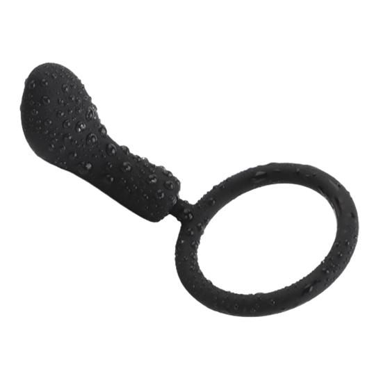 Penis Corrector Semen Locking Skin-friendly Silicone Delay Ejaculation Lock Ring for Male Masturbators