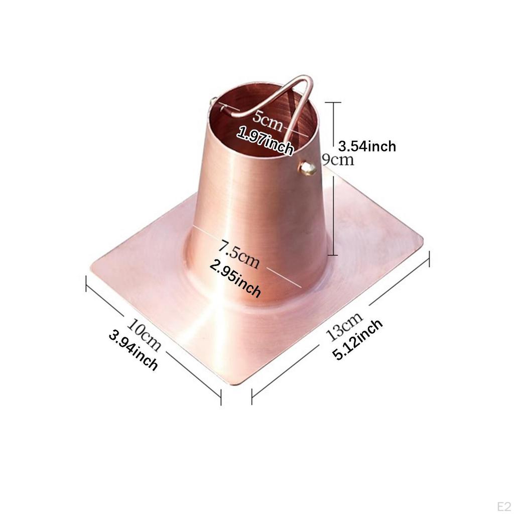 Rain Chain Gutter Adapter Accessories Multifunctional Ornament Copper Sturdy Replacement Decoration