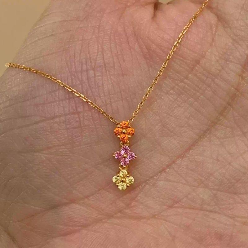 New Double-Heart Necklace For Women, Light Luxury High-End Fashion Accessory