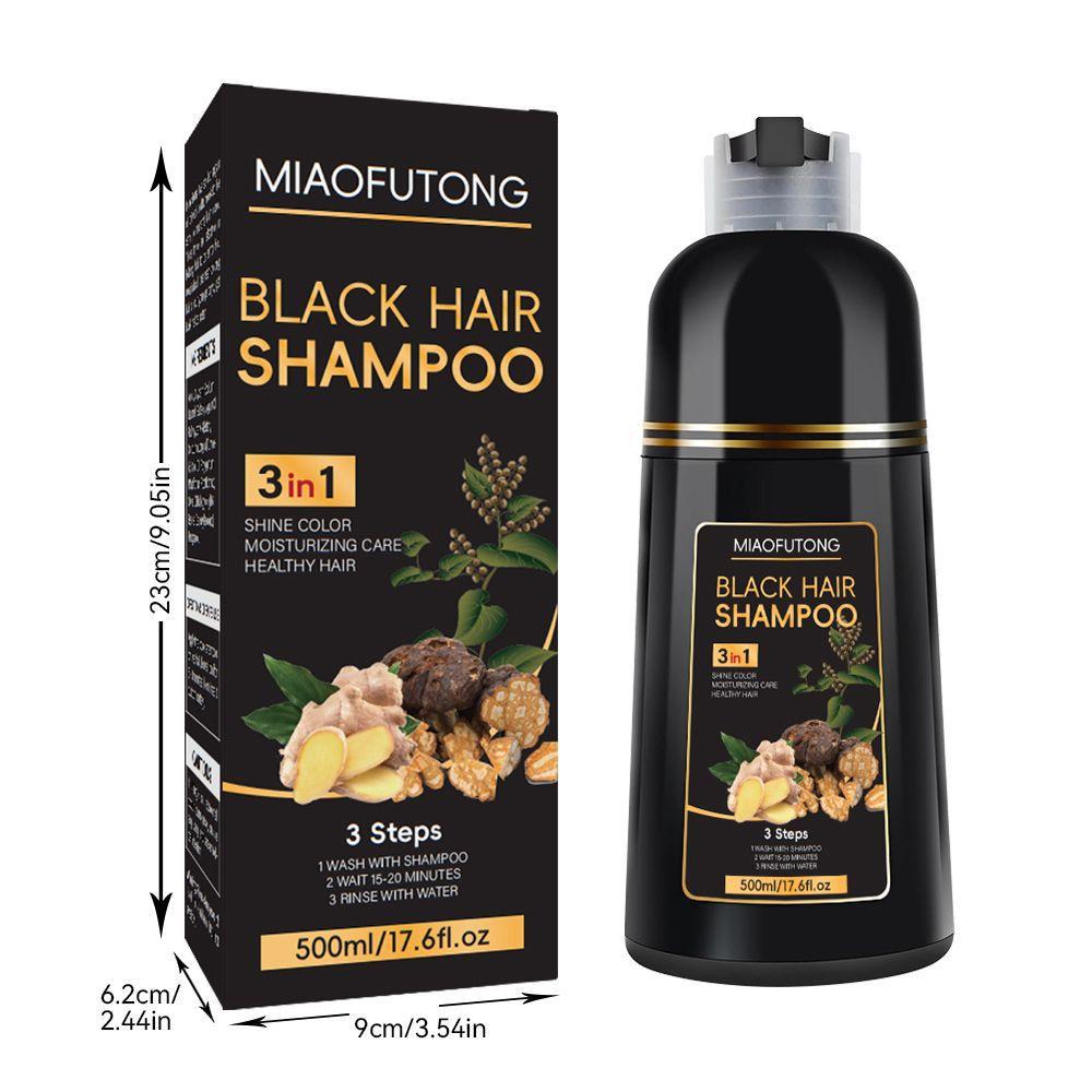 Bruine Haarkleur Shampoo | 3-in-1 , Hydrateren, Voeden, Natuurlijke Gember Formule 100ml