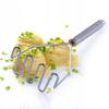 KADAX Potato Masher Beater Steel Masher Puree Spiral 25cm