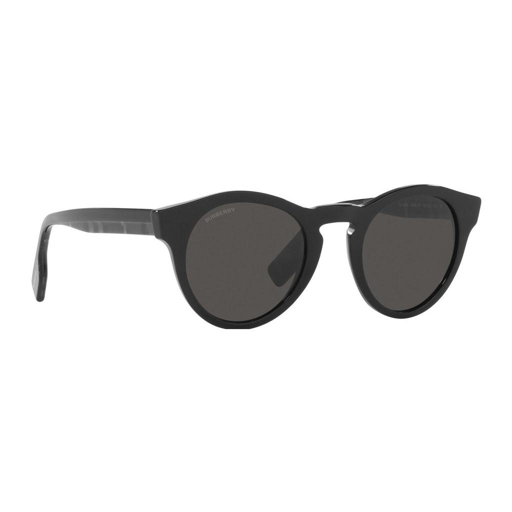 Burberry Minimalist Comfortable Oval Sunglasses Men sunglasses Black BE4359399687