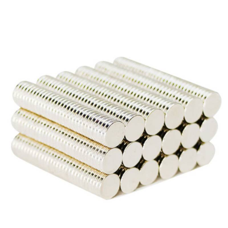 Strong N52 Round Rare Ndfeb Neodymium High Performance Magnets Daily Use