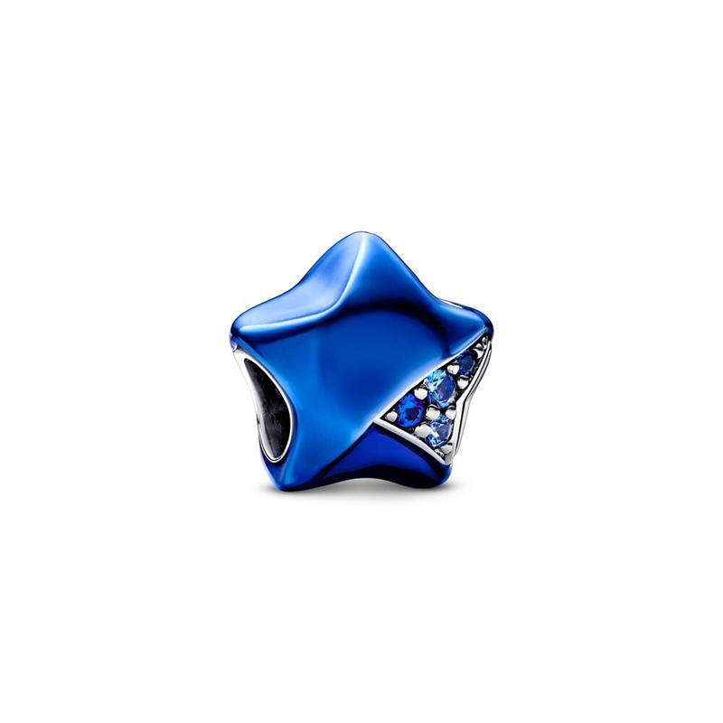 Fine Blue Starry Sky Series Astronaut Star & Crescent Moon Mysterious Alien Sun Fit Original Bracelet Diy Jewelry Gifts