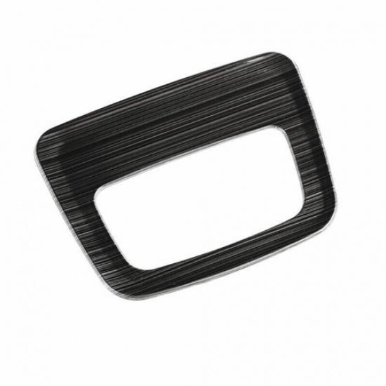 Rear Tail Box Board Handle Frame Trim Fit For Benz GLE Titanium Black -