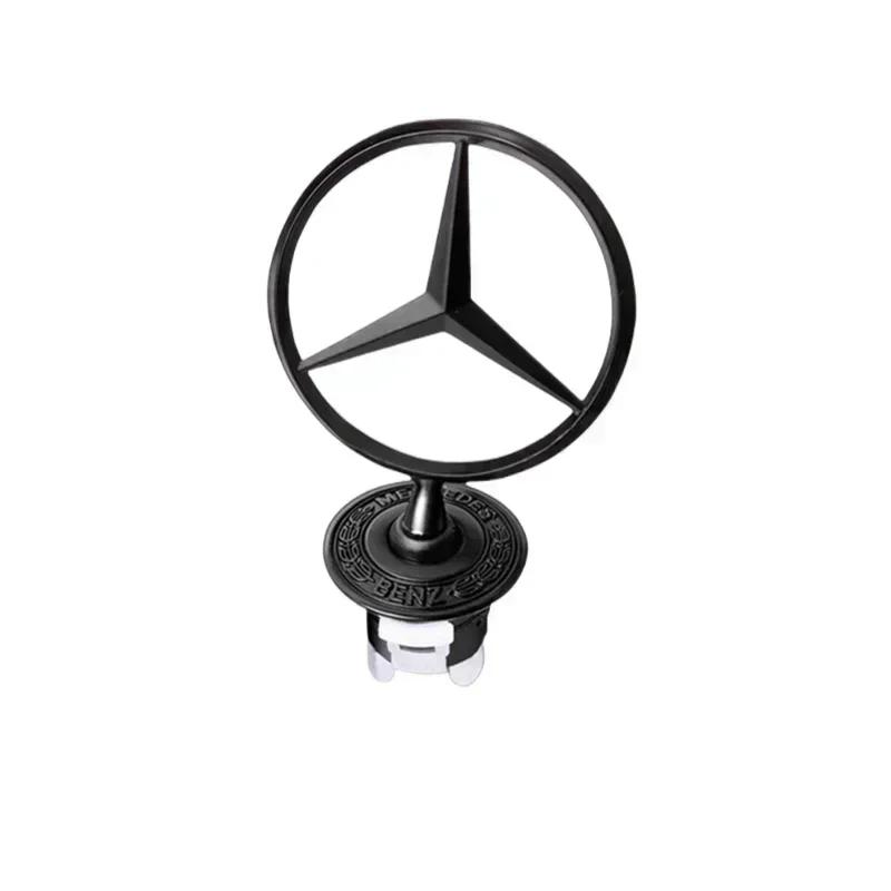 

Car Sticker New 2025 For Mercedes Benz 3D Metal Car Front Bonnet Hood Emblem Badge for Mercedes Benz W202 W203 W204 W205 W208 W2