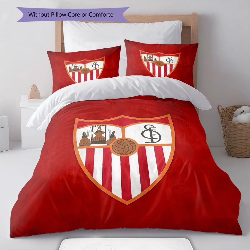 SCRA team Bedding Quilt Set Quilt Cover Pillowcase Home Decoration Birthday Gift (1 * duvet cover + 2 * pillowcase, without core)