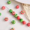 5Pcs Realistic Fruit Miniature 3D Apple Resin for Handmade DIY Bracelet Necklace Loose Bead Cute Girl Pendant Charm Accessories