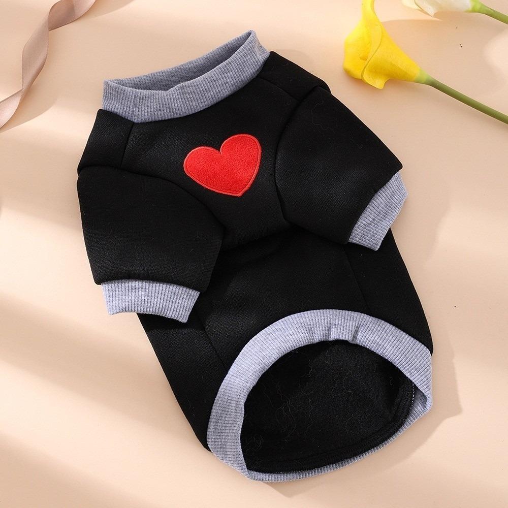 Warm Cat Pullover Thickened Cat Love Clothing Casual Style Dog Love Hoodie  Autumn Winter