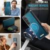 For Samsung Galaxy S23 FE Case CASEME C49 Compatible with MagSafe RFID Blocking Detachable Wallet Leather Phone Cover
