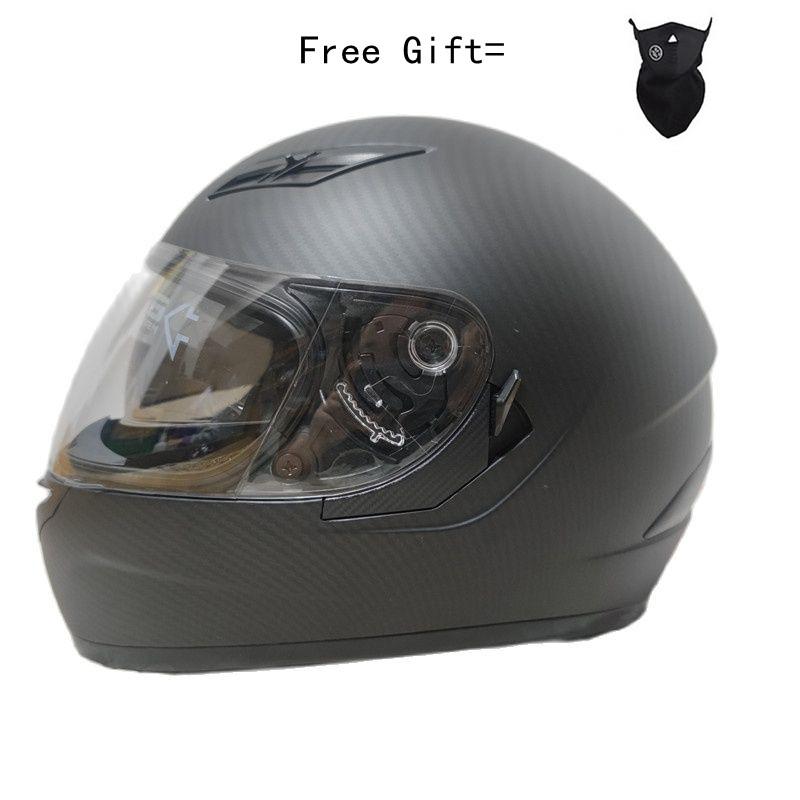 Full Face Racing Motorcycle Helmet Double Visor Sports Motorbike Headgear for Protection And Comfort