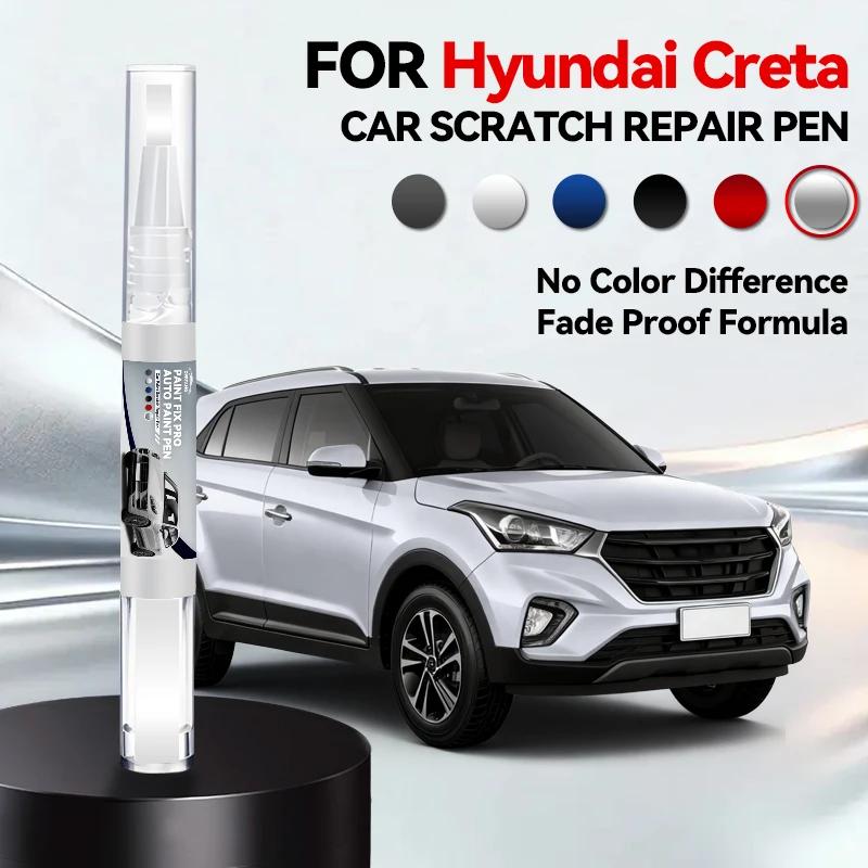 Car Dedicated For Hyundai Creta Paint Repair Pen Touch Up Scratch Remover DIY Auto Accessories Black White Blue Gray