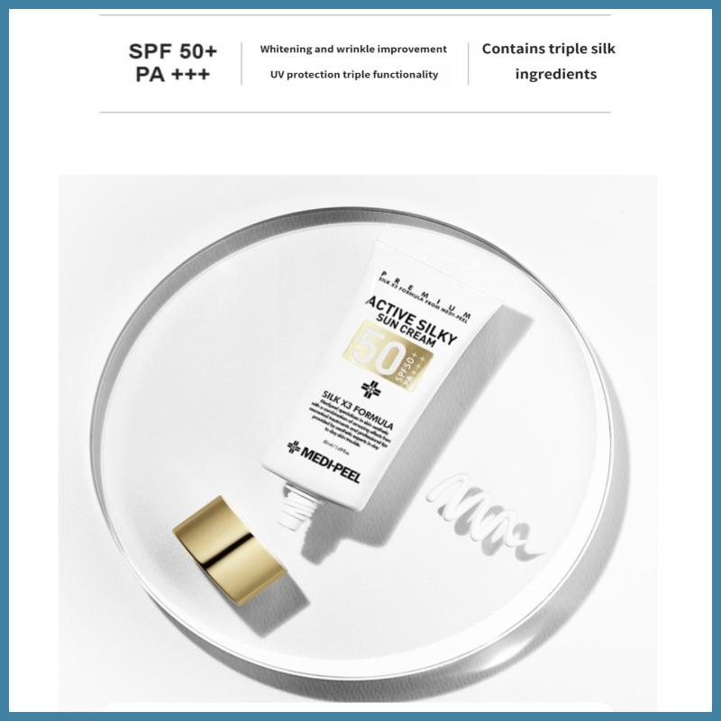 MEDI-PEEL Active Silky Sun Cream 50ml SPF50+ PA+++