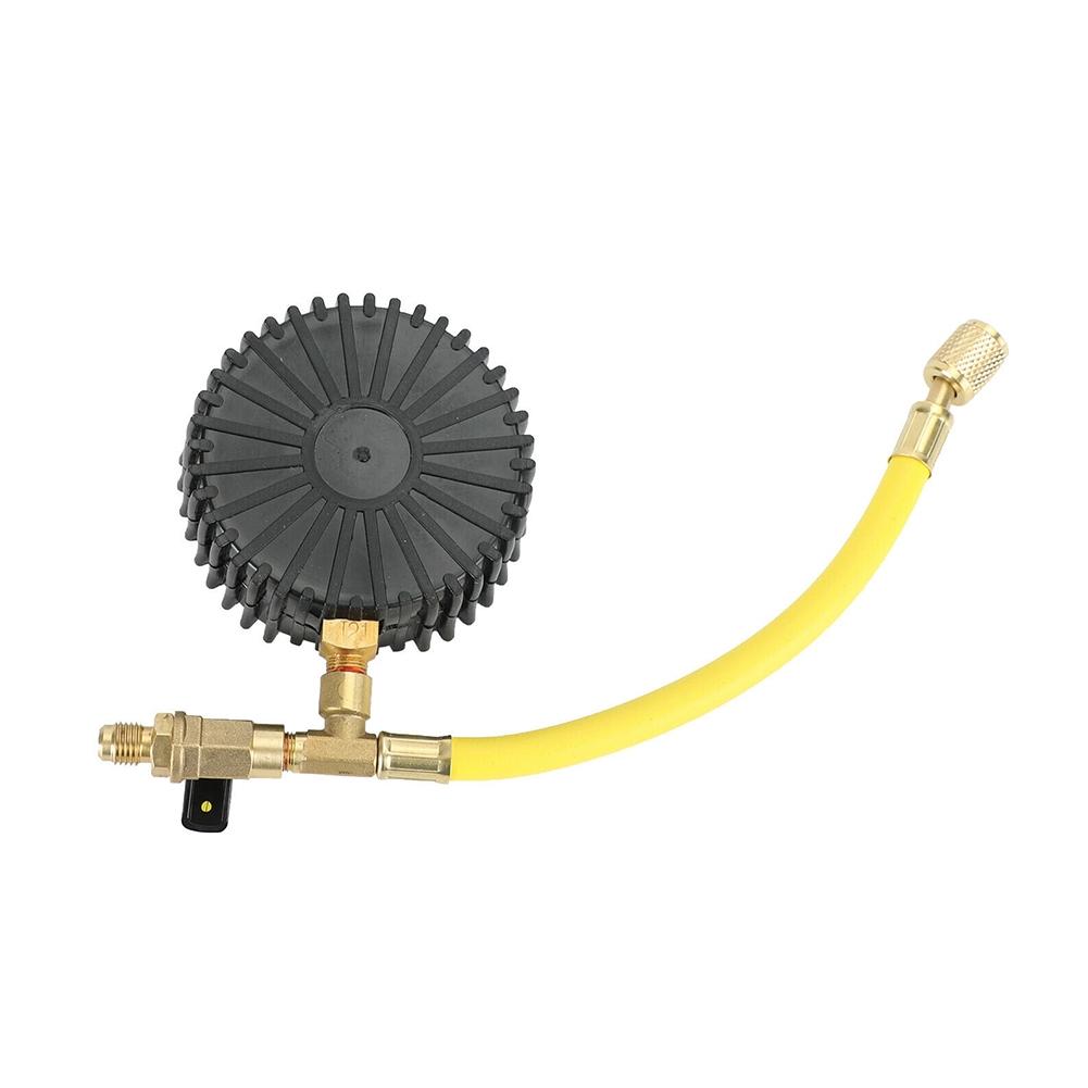1Pc Pressure Gauge -1~60bar 1/4 SAE Inch Air Conditioning