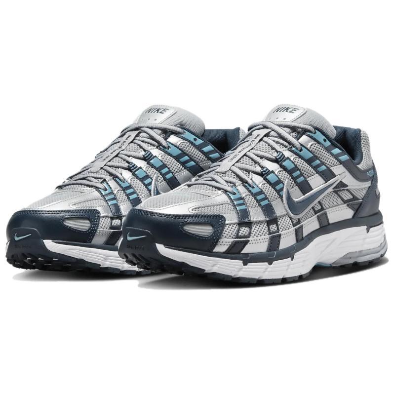 Nike P 6000 Armory Navy Flat Silver Tenisky CD6404-402