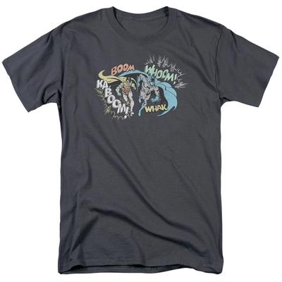 DC Comics Action Duo Herren T-Shirt Anthrazit