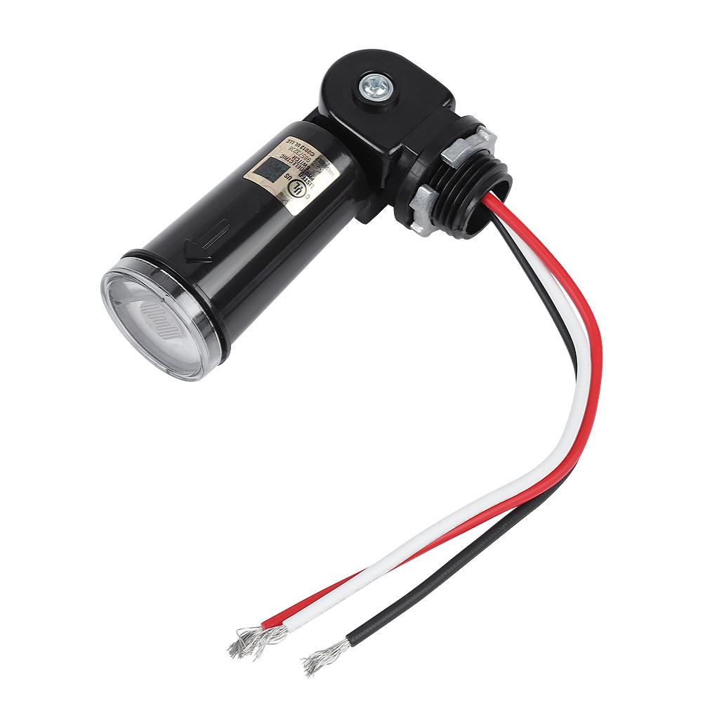 120V LED Light Sensor Control Automatic On Off Photoelectric Switch for Outdoor Light Fixtures