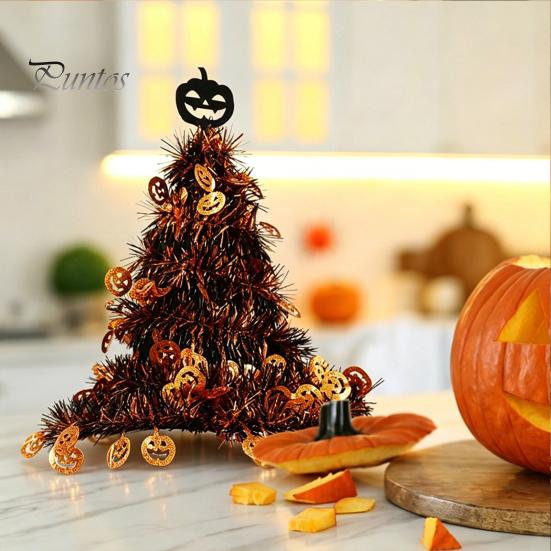 Durable Celebration Goods Halloween Witch Hat Pumpkin Decor, Metallic Rain Curtain Door Hanging Ornament for Spooky Home Decor Party, Festive