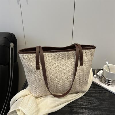 Neue große Kapazität Sommer Outdoor Meeresufer Freizeit Einfache und schöne Handtasche Strand Idyllische Schulter-Tragetasche